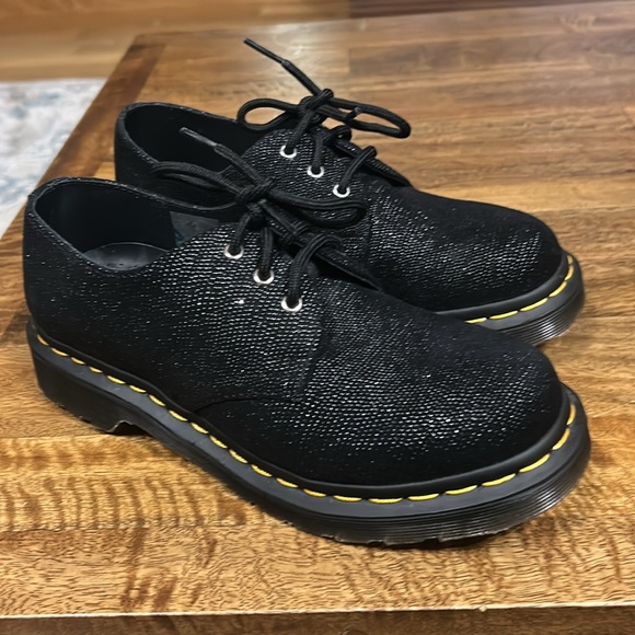 Dr. Martens 1461 WOMEN'S GLITTER OXFORD SHOES - Picture 2 of 8